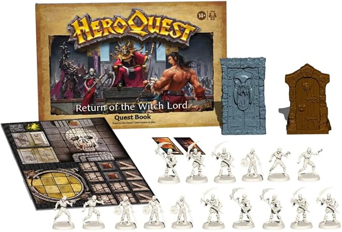 Avalon Hill Hero Quest Return Of The Witch Lord Quest Pack