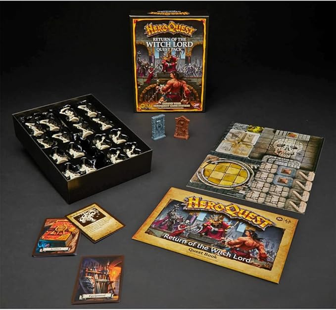 Avalon Hill Hero Quest Return Of The Witch Lord Quest Pack